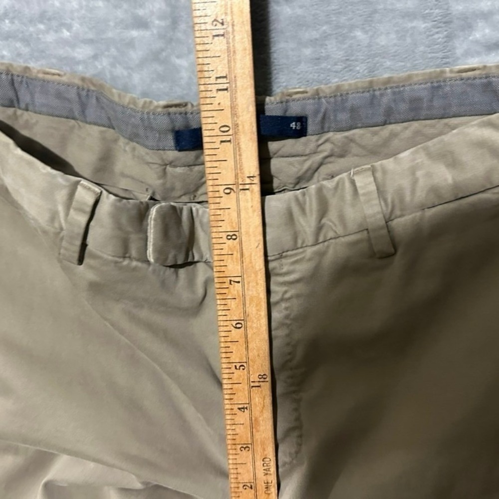 Incotex Venezia 1951 High Comfort Khaki Chino Pants Mens EU 48 US 32x28 Slim Fit - Picture 5 of 12